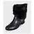Prada Lederstiefel Schwarz - EU 39.5 gebraucht - Ansicht 3
