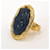 Anello Serpente Just Cavalli Nero D'oro - vista 4