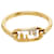 Fendi Ring mit vergoldetem FF-Logo Golden  - Ansicht 5