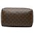 Borsa Mini Boston Louis Vuitton Monogram Speedy 30 Marrone - vista 3