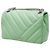 Bulgari Borsa a tracolla e spalla con catena Bvlgari Serpenti Cabochon Verde - vista 2