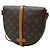 Borsa a tracolla Louis Vuitton Monogram Chantilly MM Marrone - vista 2