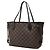 Borsa a mano Louis Vuitton Damier Neverfull PM Tote Bag Marrone - vista 2