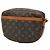 Borsa a tracolla Louis Vuitton Monogram Jeune Fille MM Marrone - vista 2
