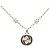 Collana con pendente Gucci con motivo floreale e logo Interlocking G Argento - vista 2