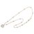 Collana con pendente Gucci con motivo floreale e logo Interlocking G Argento - vista 3