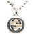 Collana con pendente Gucci con motivo floreale e logo Interlocking G Argento - vista 5