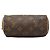 Borsa a mano Louis Vuitton Monogram Mini Speedy Marrone - vista 3