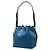 Noe Borsa a tracolla Louis Vuitton Epi Petit Noé Nero Blu - vista 2