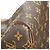 Borsa Louis Vuitton Monogram Keepall 55 Bandoulière Marrone - vista 7