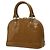 Borsa Louis Vuitton Vernis Alma BB Marrone Verde oliva - vista 2