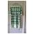 Hermès Vestido con estampado de bocado de caballo Castaño Verde claro Verde oscuro  - vista 5