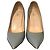 Valentino Lackleder-Pumps Blaugrau