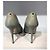 Valentino Lackleder-Pumps Blaugrau - Ansicht 3