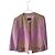 Christian Lacroix kurze Jacke ethnisches Muster Mehrfarben Lila
