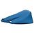 Mini borsa tote Prada in Vitello Daino con logo triangolare Blu - vista 5