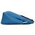 Mini borsa tote Prada in Vitello Daino con logo triangolare Blu - vista 6