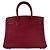Hermès Borsa HERMES Birkin 30 in pelle Togo Mini Tote Bag Rosso - vista 3