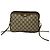 Borsa a tracolla Gucci in pelle marrone