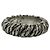 Hermès Anello HERMES Vintage Twist Rope Ring Argento - vista 5