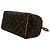 Bolso de mano de cuero Louis Vuitton Monogram Speedy 25 Castaño - vista 8