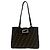 Fendi Vintage Schulter- und Tote Bag mit Zucca-Muster Braun Schwarz