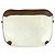 Gucci Vintage Mini Schultertasche mit Micro GG Muster Braun Weiß - Ansicht 3