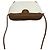 Gucci Vintage Mini Schultertasche mit Micro GG Muster Braun Weiß - Ansicht 4