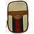Gucci Vintage Canvas Gürteltasche Braun Rot Beige Grün