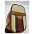 Gucci Vintage Canvas Gürteltasche Braun Rot Beige Grün - Ansicht 9