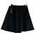 Autre Marque Minigonna Diesel con design a zip Nero