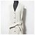 Autre Marque Vestido gilet largo de lino MAISON SPECIAL Beige - vista 4