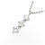Autre Marque Collana di diamanti PT900 PT850 Argento - vista 3