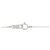 Autre Marque Collana in diamanti Pt900 Pt850 Argento - vista 5
