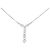Autre Marque Collana in Pt850 e diamanti Argento