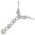 Autre Marque Collana in Pt850 e diamanti Argento - vista 4