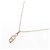 Autre Marque Collana K10 Pink Gold Diamante Rosa - vista 2