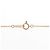 Autre Marque Collana K10 Pink Gold Diamante Rosa - vista 5