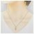 Autre Marque Collana K10 Pink Gold Diamante Rosa - vista 6