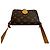 Borsa a tracolla Louis Vuitton Mini Cartouchiere Monogram in pelle Marrone - vista 4