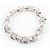 Bracciale rigido Hermès Shrouis in argento - vista 2