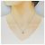 Autre Marque Collana Croce in K14WG e Diamanti Argento - vista 6