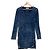 Autre Marque Vestido de manga larga efecto denim Diesel Azul