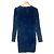 Autre Marque Vestido de manga larga efecto denim Diesel Azul - vista 2