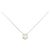 Autre Marque Collana di diamanti Pt900 K18YG Pt850 Argento