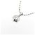 Autre Marque Collana di diamanti Pt900 Pt850 Argento - vista 4