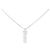 Autre Marque Collana di diamanti PT950 PT850 Argento