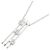 Autre Marque Collana di diamanti Pt900 Pt850 Argento - vista 3
