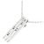 Autre Marque Collana di diamanti Pt900 Pt850 Argento - vista 4