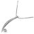 Autre Marque Diamantenhalskette aus PT950 Silber - Ansicht 4